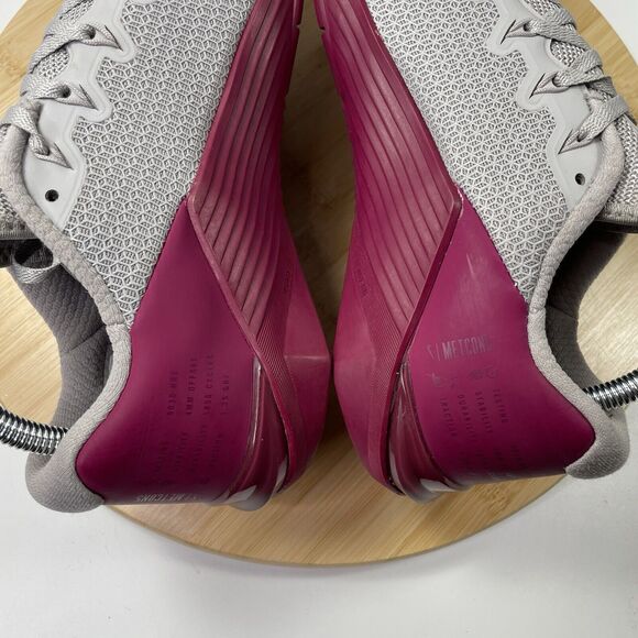 Nike Metcon 5 Women's Size 10 Cross Training Shoes Grey Berry Pink AO2982-061 - Picture 11 of 16